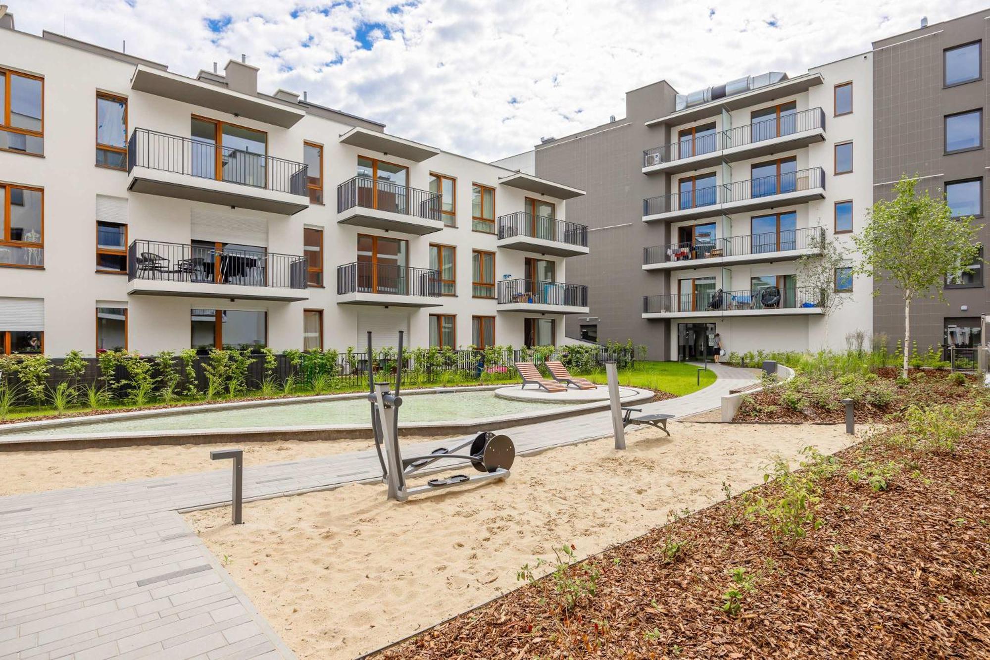 Apartment Sarmacka Wilanow With Parking, Sauna & Gym By Noclegi Renters Varsóvia Exterior foto