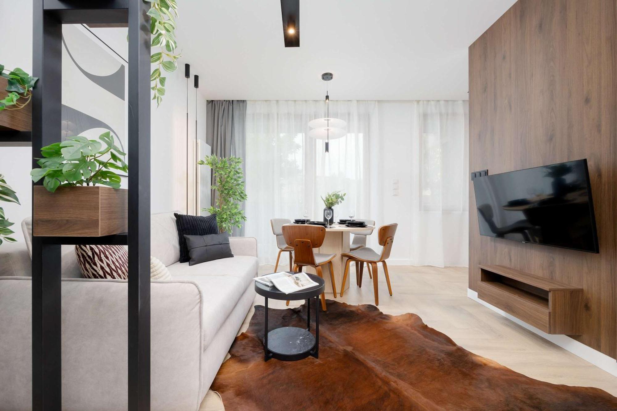 Apartment Sarmacka Wilanow With Parking, Sauna & Gym By Noclegi Renters Varsóvia Exterior foto